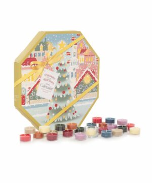 Scopri il Yankee Candle Calendario dell'Avvento: 24 candele tealight profumate per un dicembre magico e avvolgente. Perfetto per le festività!